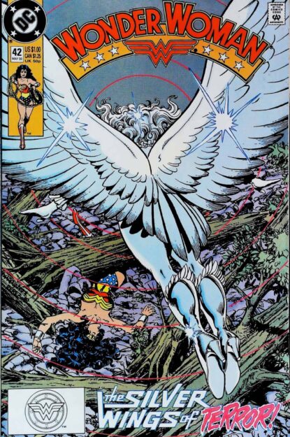WONDER WOMAN (1987) #42 - DC Comics - lecubeacomics.com Couverture de WONDER WOMAN (1987) #42 - par Chris Marrinan - lecubeacomics.com