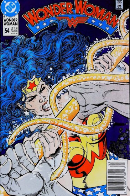 WONDER WOMAN (1987) #54 - DC Comics - lecubeacomics.com Couverture de WONDER WOMAN (1987) #54 - par George Perez - lecubeacomics.com