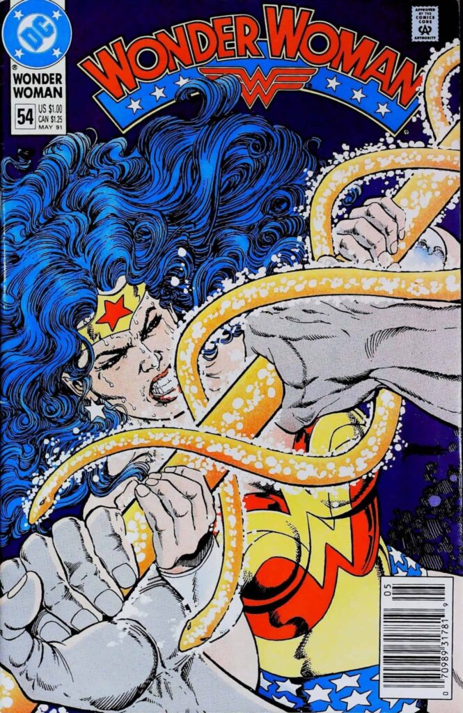 Wonder Woman #54, vue de l'exemplaire