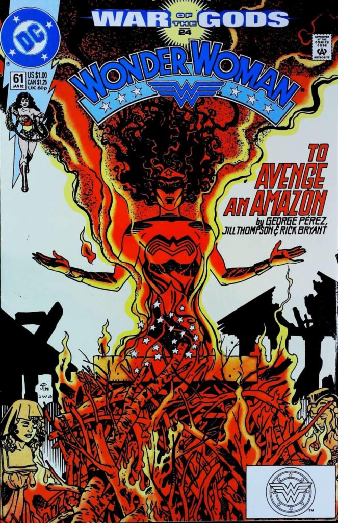 Wonder Woman #61, vue de l'exemplaire