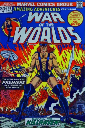 Couverture de AMAZING ADVENTURES (1970) #18 - 1ST KILLRAVEN - par John Romita - lecubeacomics.com