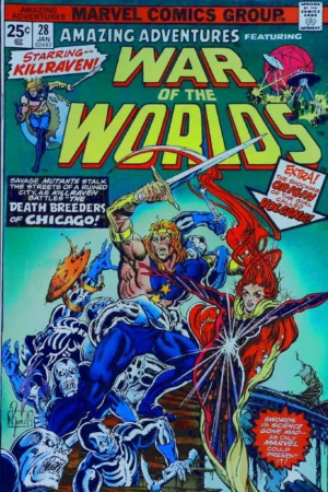 Couverture de AMAZING ADVENTURES (1970) #28 - par P. Craig Russell - lecubeacomics.com