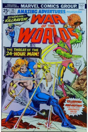 Couverture de AMAZING ADVENTURES (1970) #35 - par P. Craig Russell - lecubeacomics.com