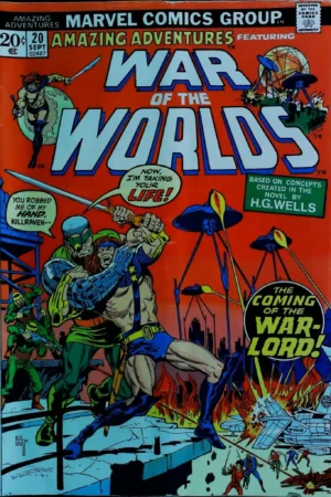 Couverture de AMAZING ADVENTURES (1970) #20 - par Herb Trimpe - lecubeacomics.com