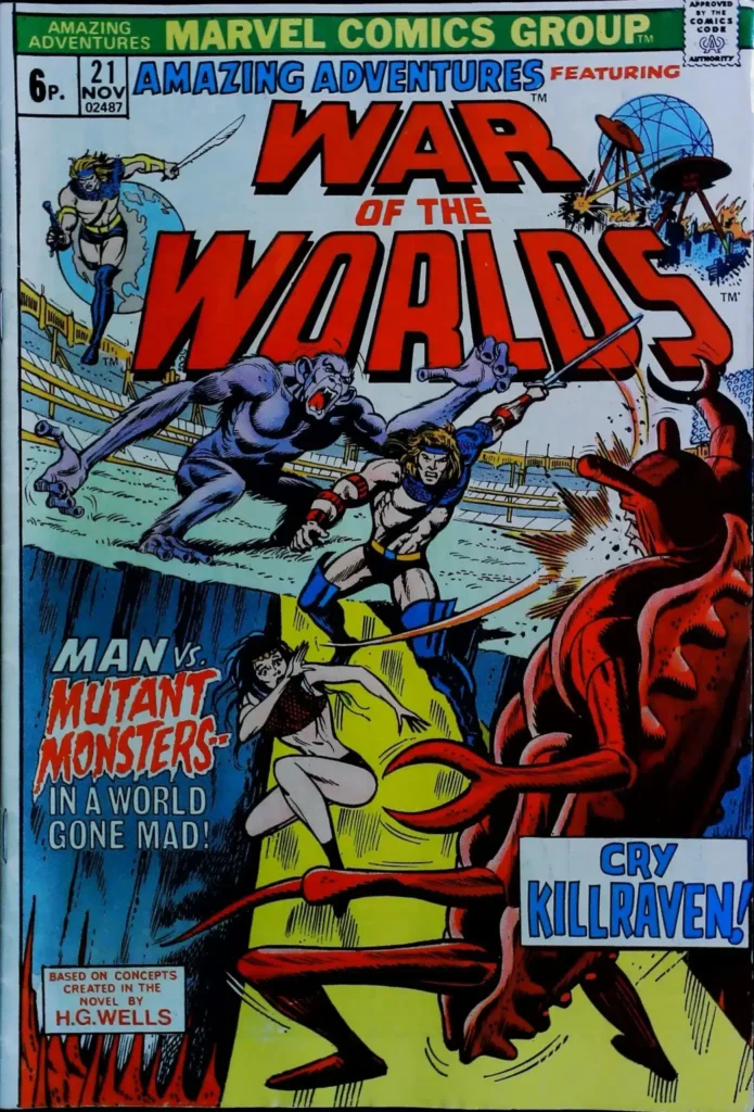 Amazing Adventures #21, exemplaire FN/VF 7.0, recto