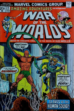 Couverture de AMAZING ADVENTURES (1970) #22 - par Herb Trimpe - lecubeacomics.com