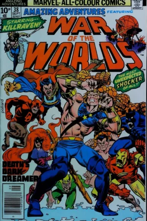 Couverture de AMAZING ADVENTURES (1970) #38 - par Keith Pollard - lecubeacomics.com