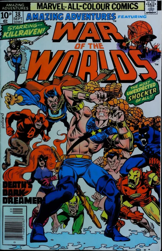 Amazing Adventures #38, exemplaire FN 6.0, recto