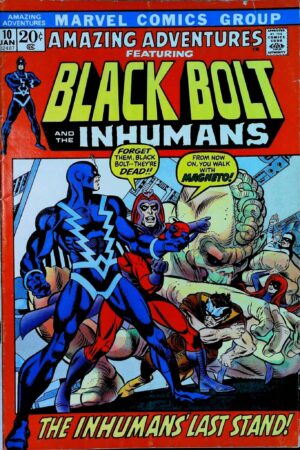 Couverture de AMAZING ADVENTURES (1970) #10 - par Gil Kane - lecubeacomics.com