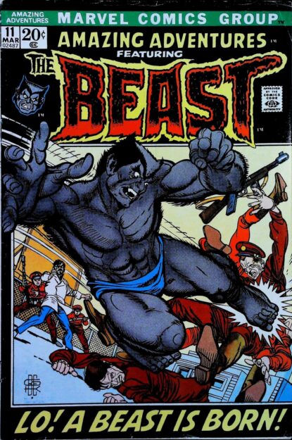 AMAZING ADVENTURES (1970) #11 - Marvel - lecubeacomics.com Couverture de AMAZING ADVENTURES (1970) #11 - par Bill Everett - lecubeacomics.com