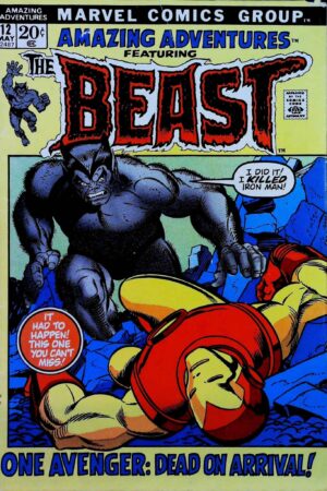 Couverture de AMAZING ADVENTURES (1970) #12 - par Gil Kane - lecubeacomics.com