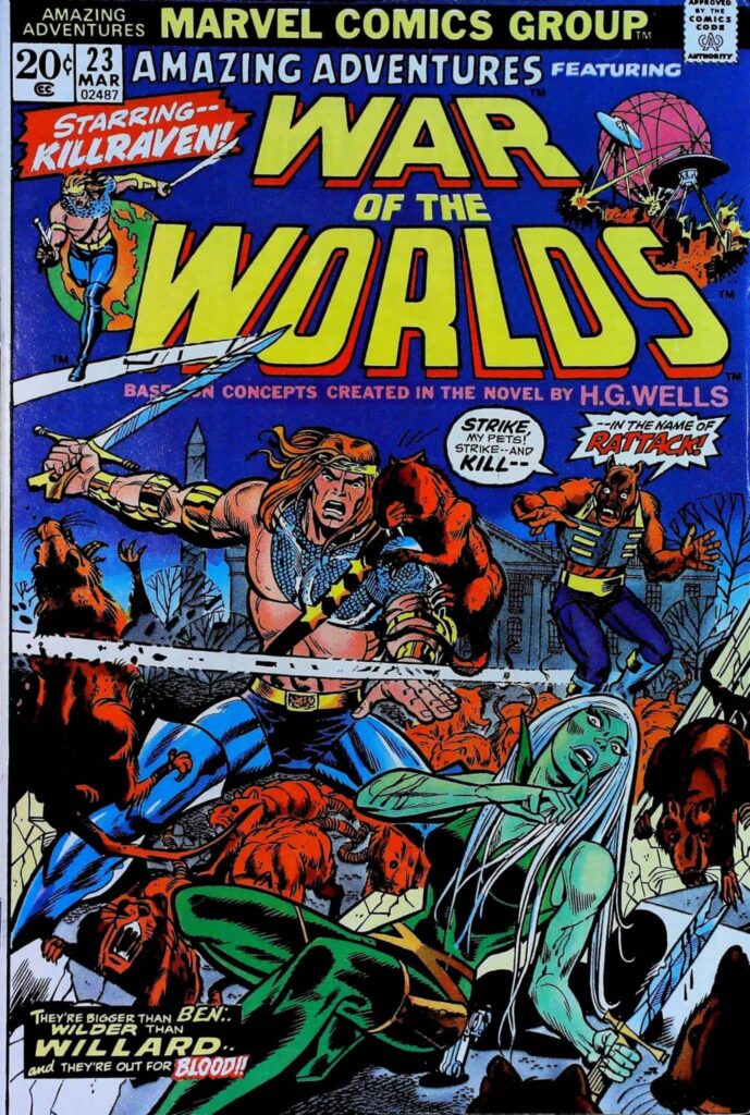 Amazing Adventures #23, exemplaire FN/VF 7.0, recto