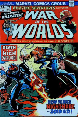 Couverture de AMAZING ADVENTURES (1970) #24 - par Rich Buckler - lecubeacomics.com