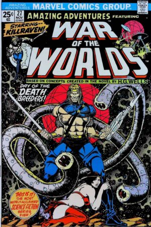 Couverture de AMAZING ADVENTURES (1970) #27 - par Jim Starlin - lecubeacomics.com