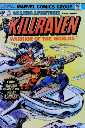 Couverture de AMAZING ADVENTURES (1970) #29 - par Gil Kane - lecubeacomics.com