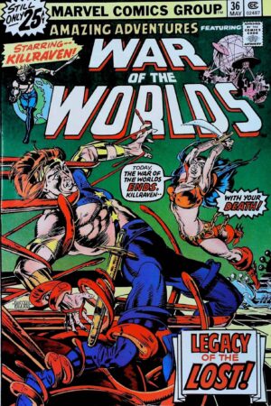 Couverture de AMAZING ADVENTURES (1970) #36 - par P. Craig Russell - lecubeacomics.com