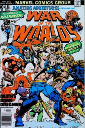 Couverture de AMAZING ADVENTURES (1970) #38 - par Keith Pollard - lecubeacomics.com