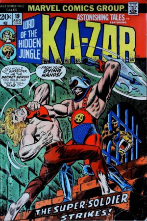 Couverture de ASTONISHING TALES (1970) #19 - par John Romita - lecubeacomics.com