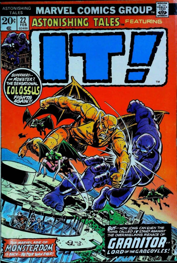 Astonishing Tales #22, vue de l'exemplaire