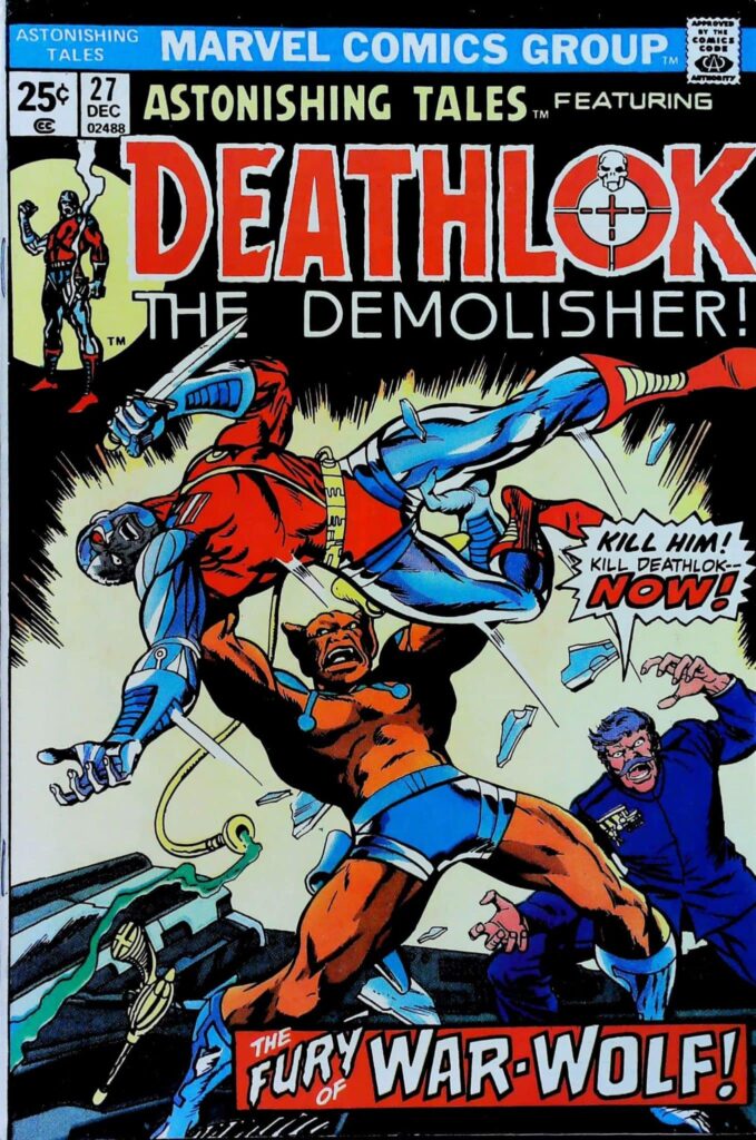 Astonishing Tales #27, vue de l'exemplaire