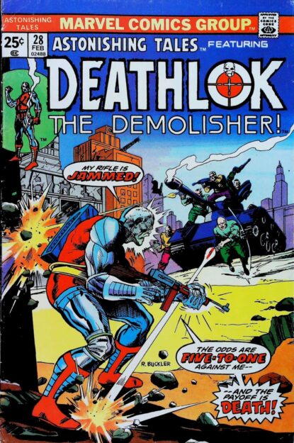 ASTONISHING TALES (1970) #28 - Marvel - lecubeacomics.com Couverture de ASTONISHING TALES (1970) #28 - par Rich Buckler - lecubeacomics.com