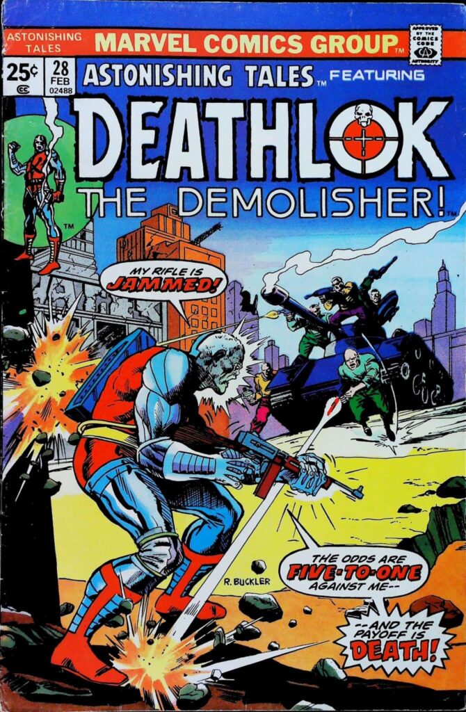 Astonishing Tales #28, vue de l'exemplaire