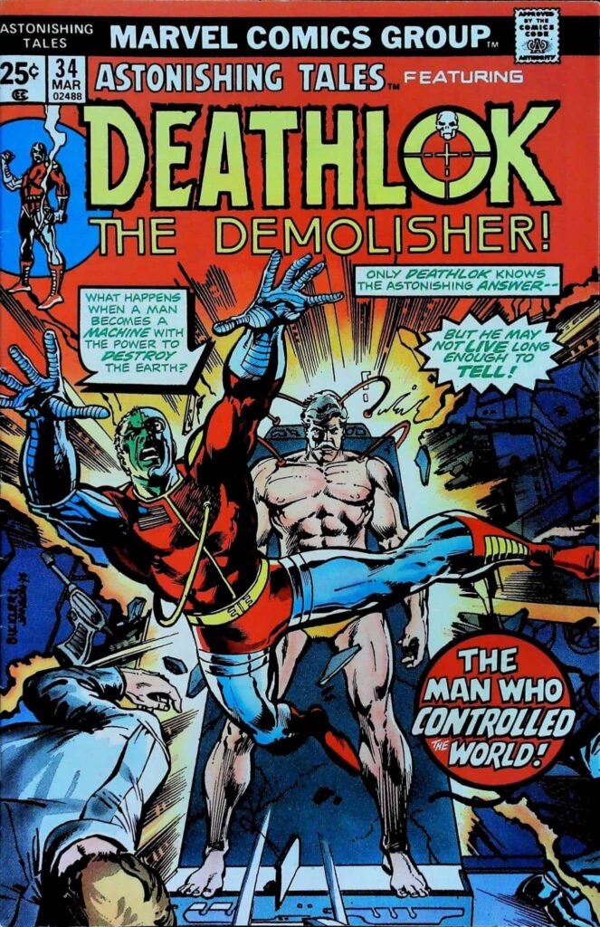 Astonishing Tales #34, vue de l'exemplaire