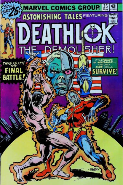 ASTONISHING TALES (1970) #35 - Marvel - lecubeacomics.com Couverture de ASTONISHING TALES (1970) #35 - par Klaus Janson - lecubeacomics.com