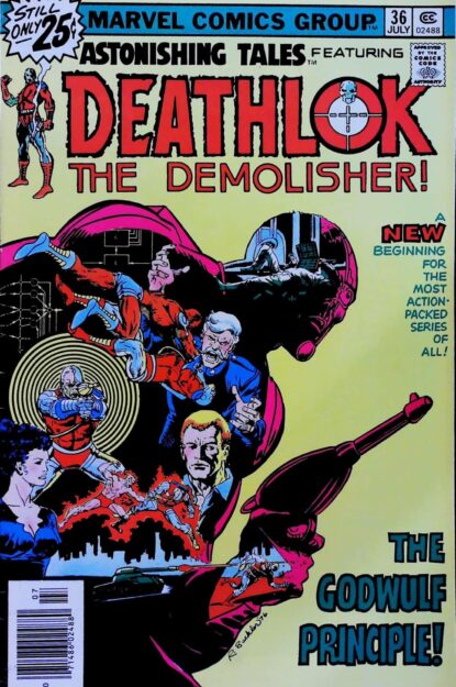 ASTONISHING TALES (1970) #36 - Marvel - lecubeacomics.com Couverture de ASTONISHING TALES (1970) #36 - par Irving Watanabe - lecubeacomics.com
