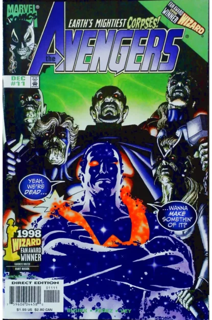 AVENGERS (1998) #11 - Marvel - lecubeacomics.com Couverture de AVENGERS (1998) #11 - par George Perez - lecubeacomics.com