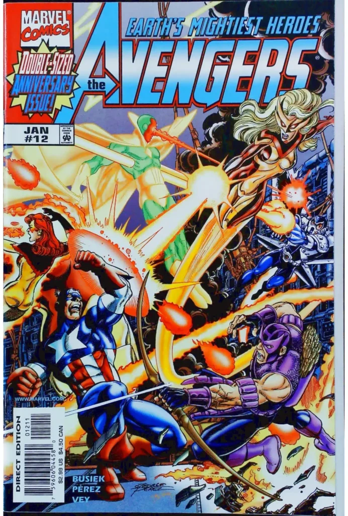 Avengers #12, vue de l'exemplaire