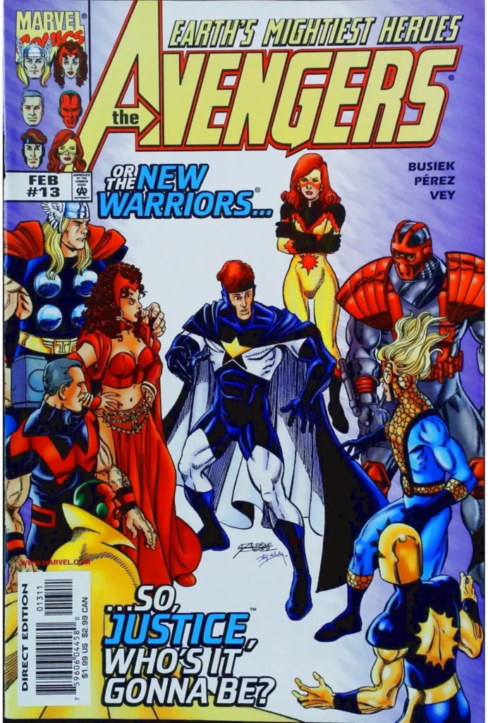 Avengers #13, vue de l'exemplaire