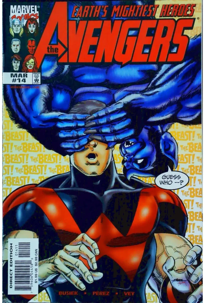 Avengers #14, vue de l'exemplaire