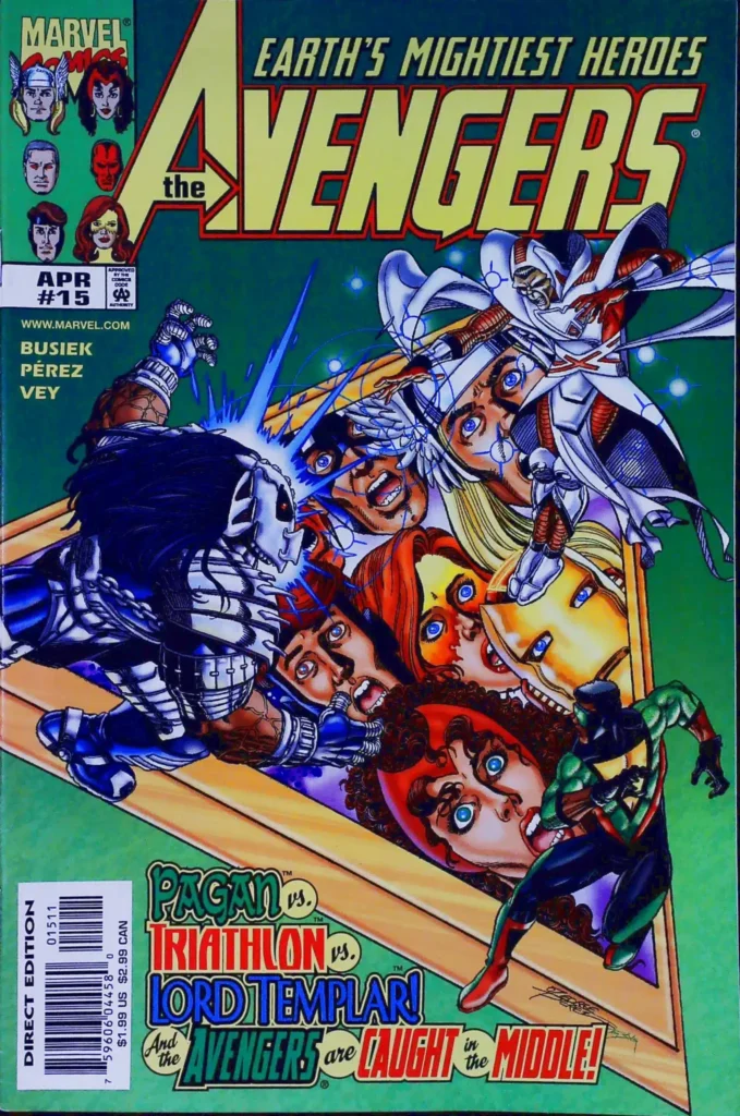Avengers #15, vue de l'exemplaire