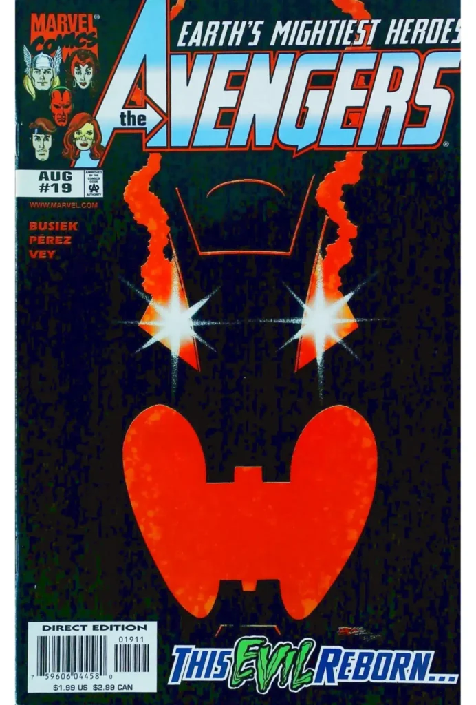 Avengers #19, vue de l'exemplaire