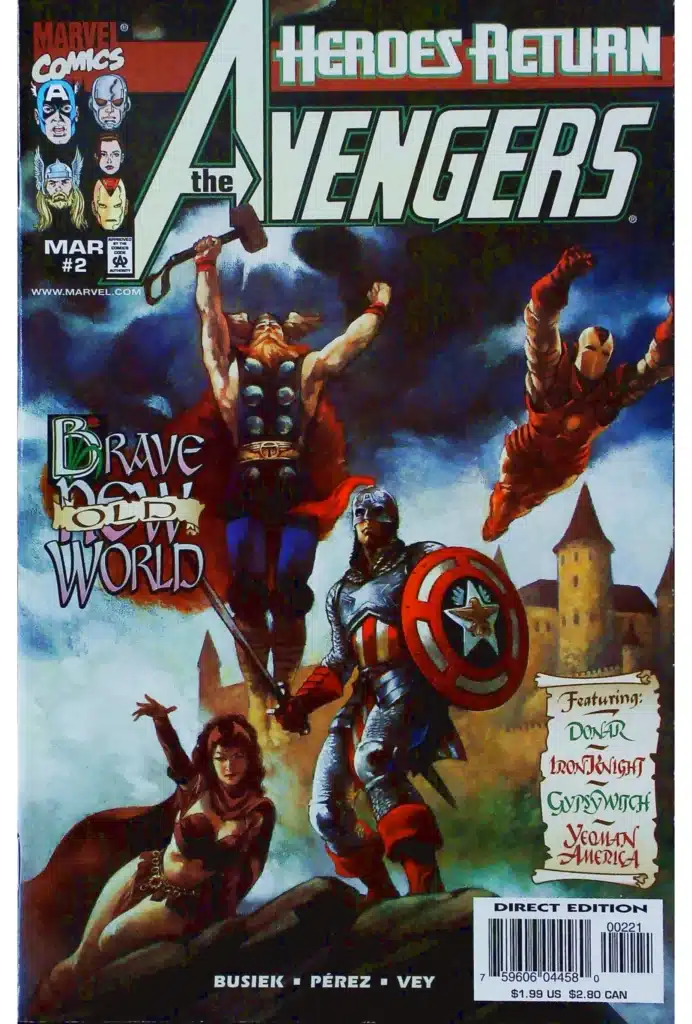 Avengers #2 - Variant Cover, vue de l'exemplaire