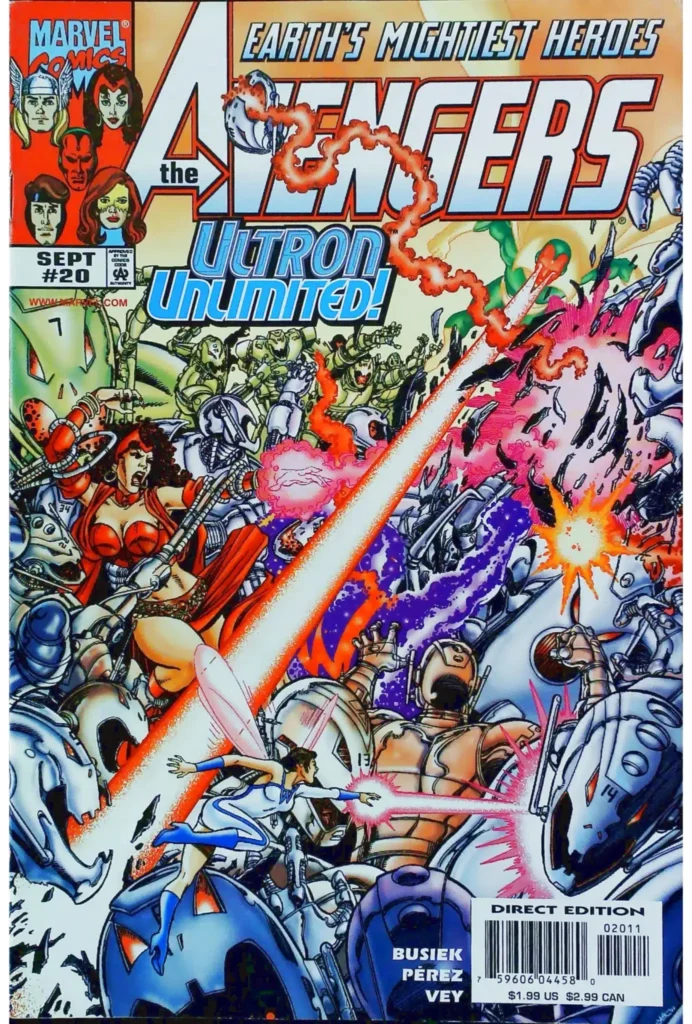 Avengers #20, vue de l'exemplaire