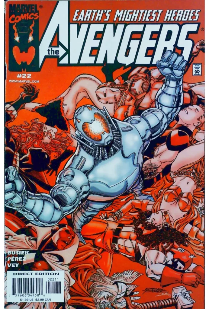 Avengers #22, vue de l'exemplaire