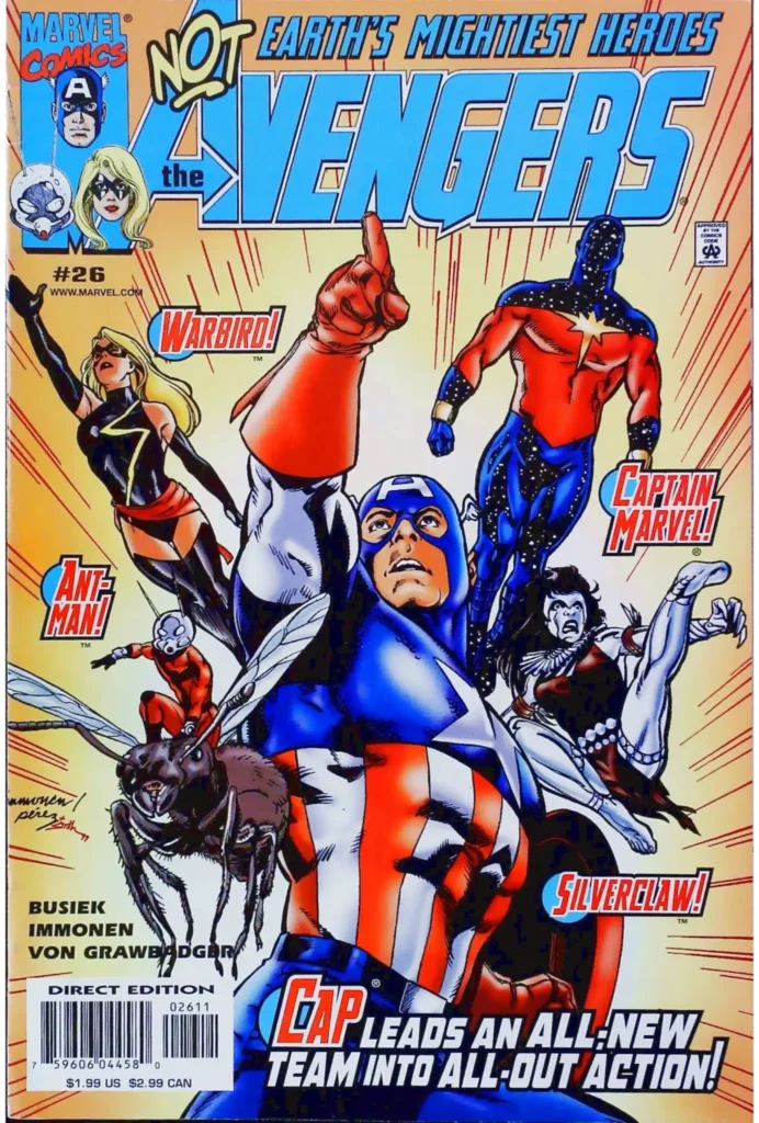 Avengers #26, vue de l'exemplaire