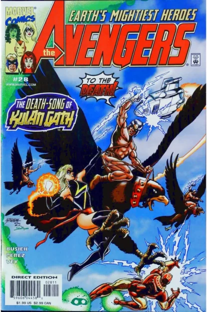 AVENGERS (1998) #28 - Marvel - lecubeacomics.com Couverture de AVENGERS (1998) #28 - par Comicraft - lecubeacomics.com