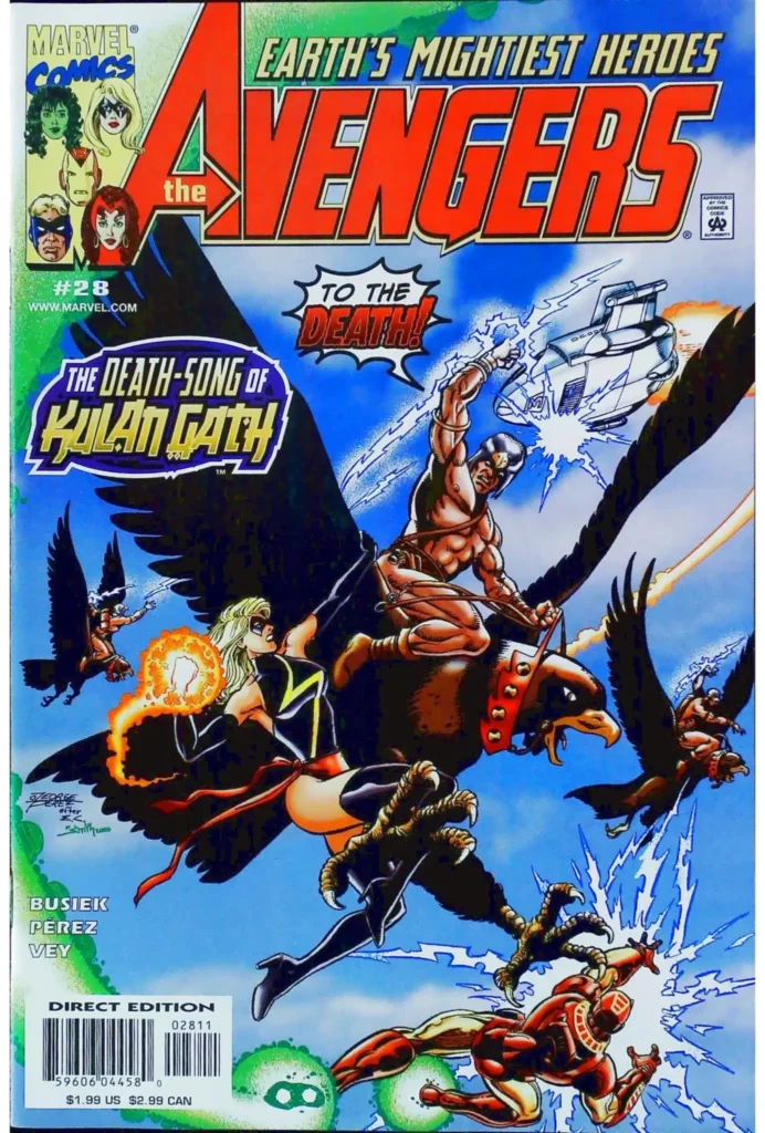 Avengers #28, vue de l'exemplaire