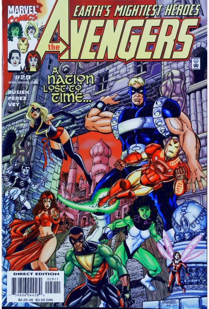 Avengers #29, vue de l'exemplaire