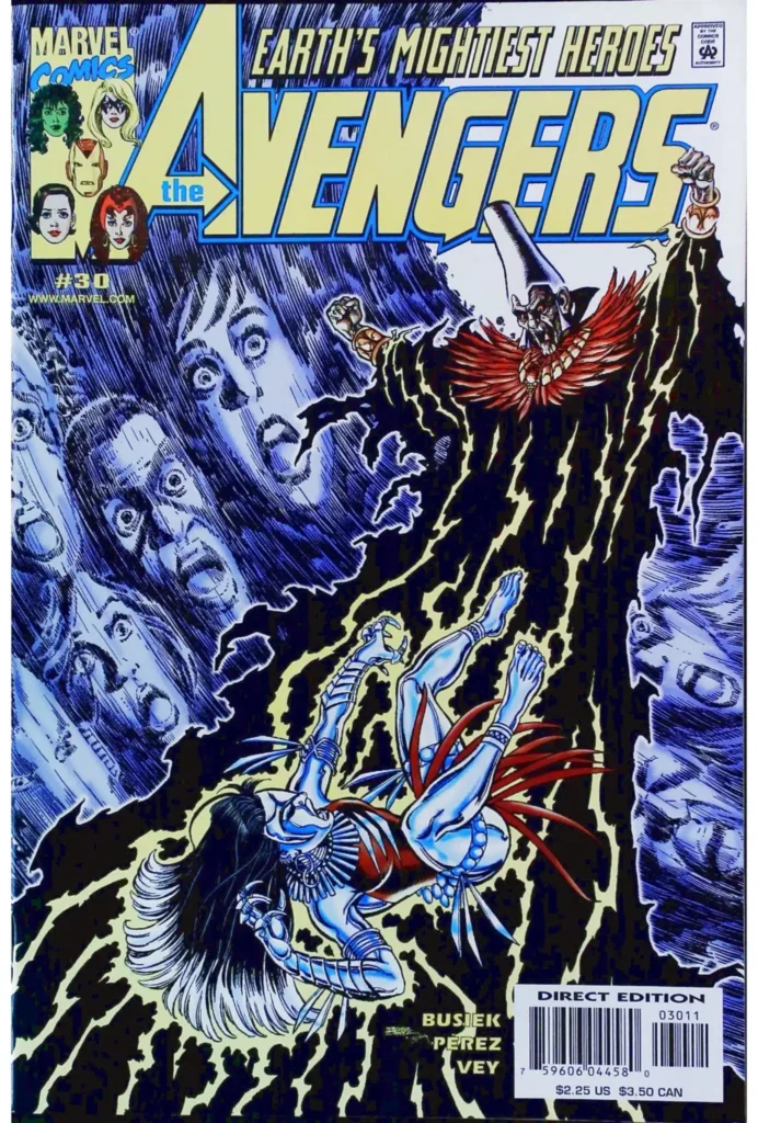 Avengers #30, vue de l'exemplaire