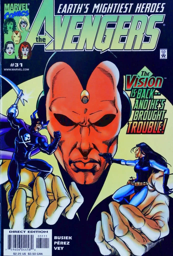 Avengers #31, vue de l'exemplaire