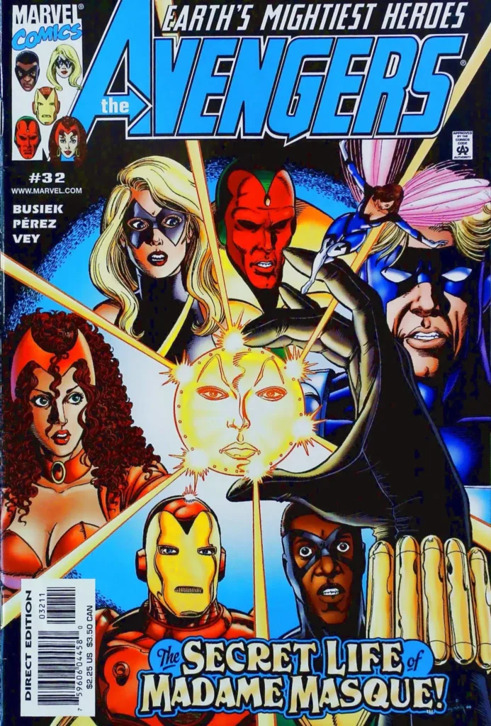 Avengers #32, vue de l'exemplaire