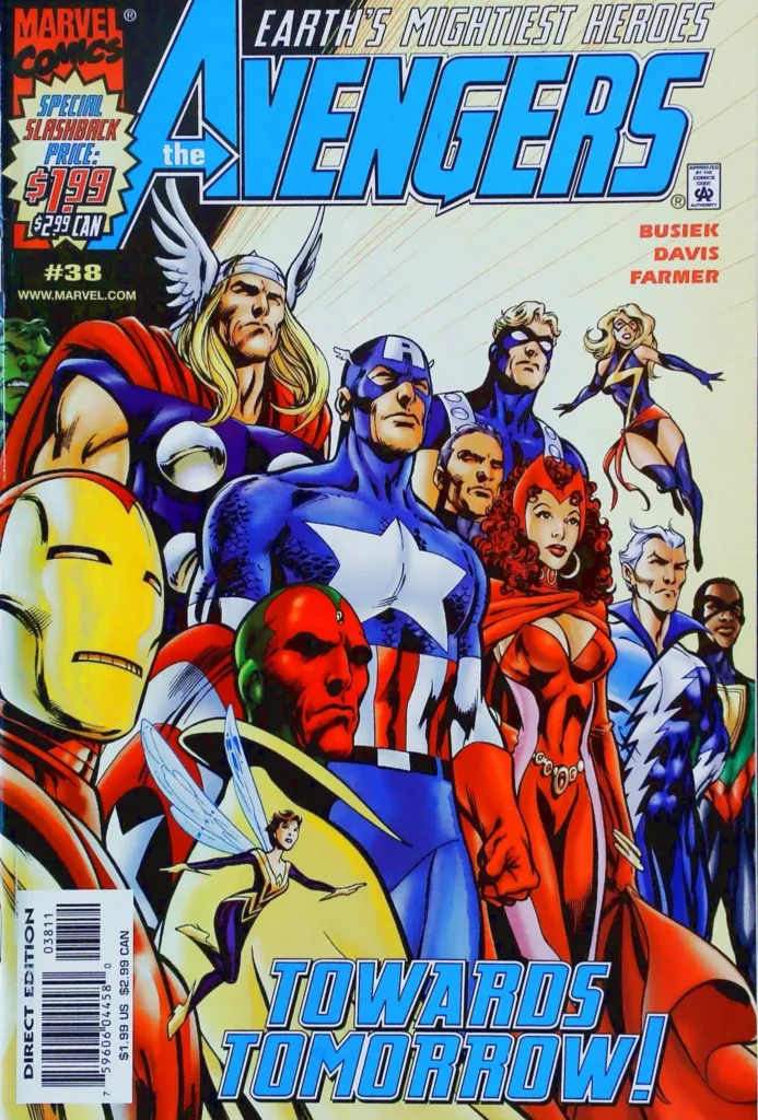 Avengers #38, vue de l'exemplaire