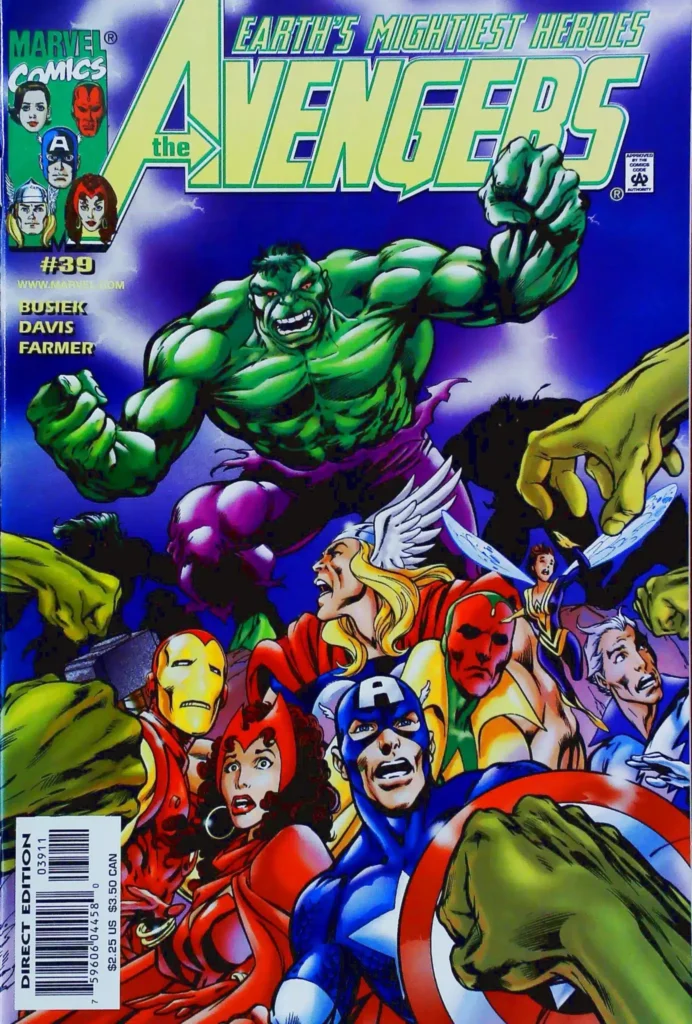 Avengers #39, vue de l'exemplaire