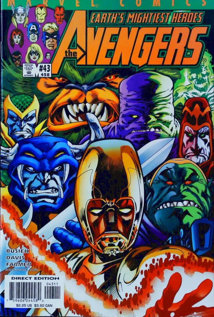 Avengers #43, vue de l'exemplaire
