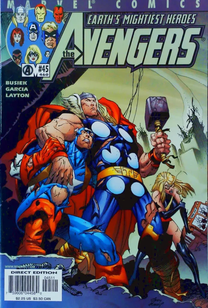 Avengers #45, vue de l'exemplaire