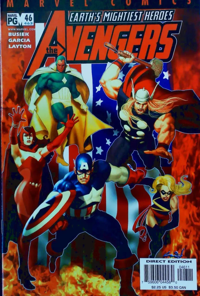 Avengers #46, vue de l'exemplaire